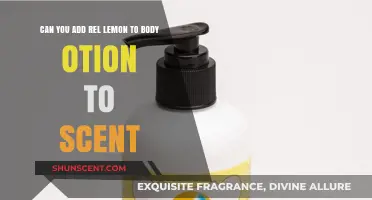 Scenting Body Lotion with Rel Lemon: A DIY Fragrance Guide