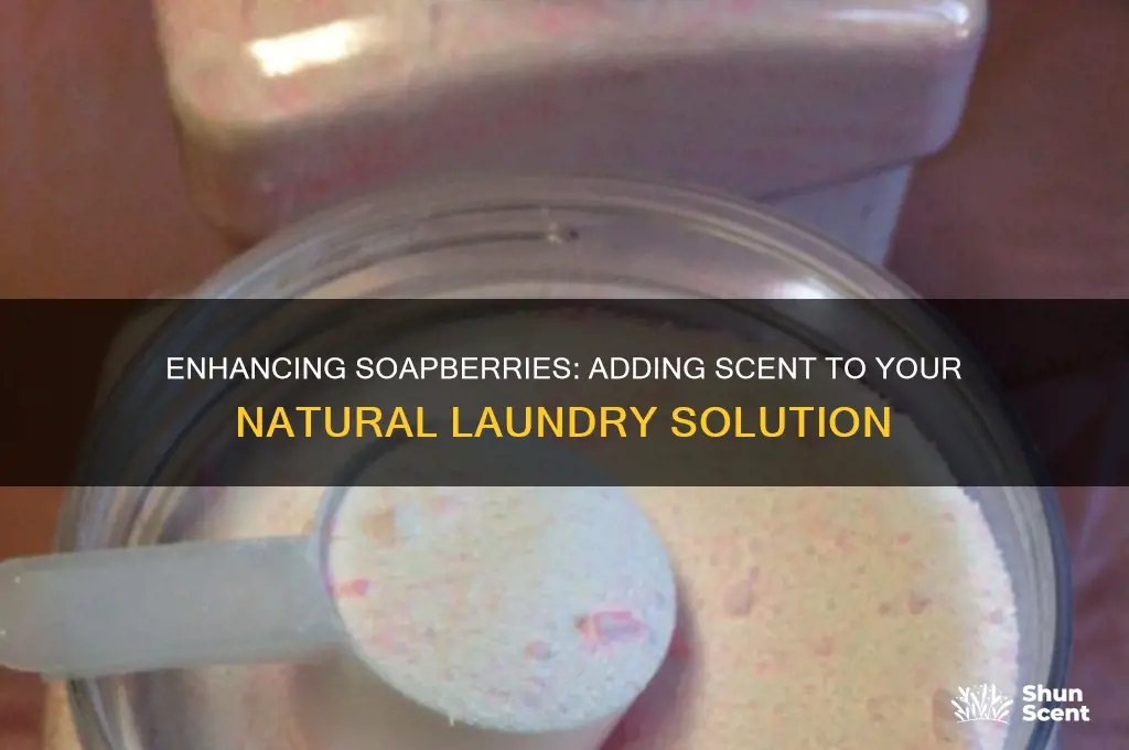 can you add scent to soapberries