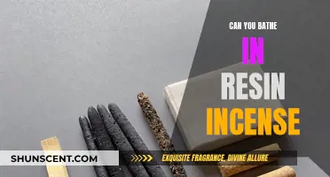 Resin Incense: Can You Bathe in Its Aroma?
