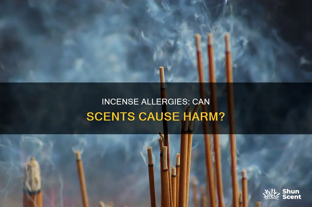 can you be allergic to incense sticks