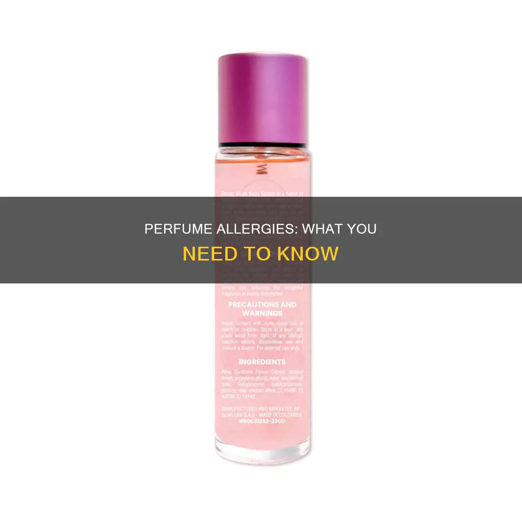 can you be allergic to perfume