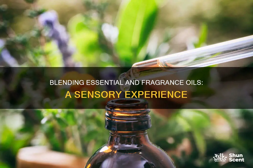 can you blend essential and fragrance oils