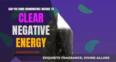 Cleansing Negative Energy with Frankincense Incense