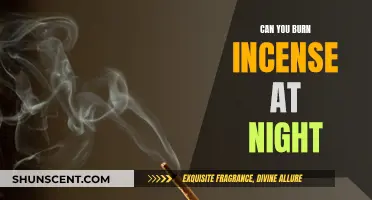 Incense Burning at Night: Safe or Not?