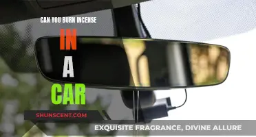 Burning Incense in Your Car: Safe or Not?