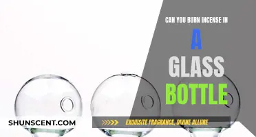 Burning Incense in Glass Bottles: Safe or Not?