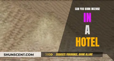 Incense Burning in Hotels: Is It Allowed?