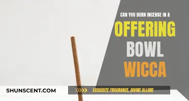 Incense Offerings in Wicca: Burning Rituals and Traditions