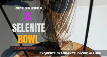 Burning Incense in Selenite Bowls: Safe or Not?