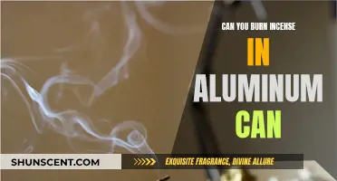 Burning Incense in Aluminum Cans: Safe or Not?