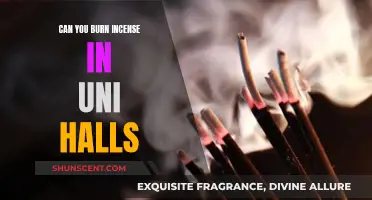Incense Burning in University Halls: What You Need to Know