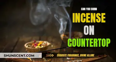Burning Incense on Countertops: Safe or Not?