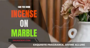 Burning Incense on Marble: Safe or Not?
