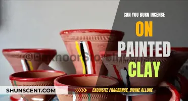 Burning Incense on Painted Clay: What You Need to Know