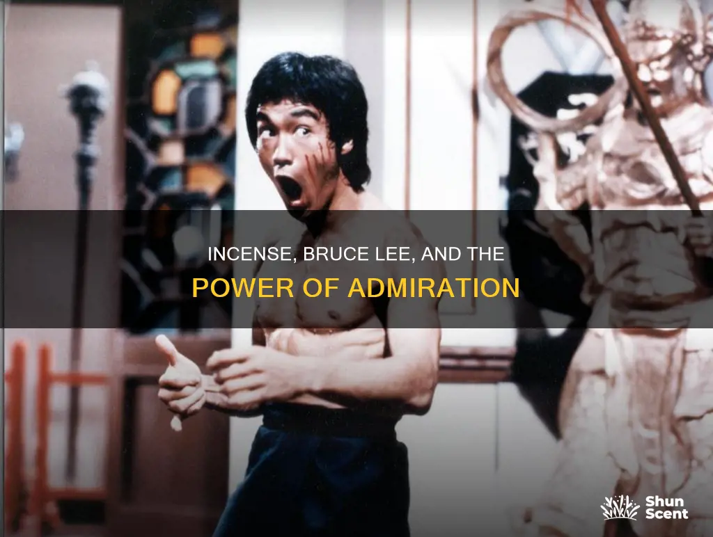 can you burn incense to admire bruce lee