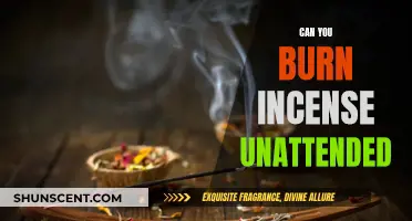 Incense Burning: Safe to Leave Unattended?