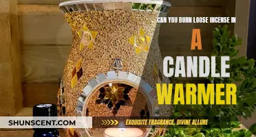 Incense Burning Techniques: Candle Warmer Method