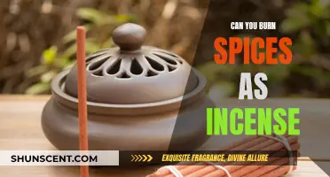 Burning Spices for Incense: A Fragrant Idea?