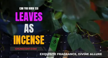 Burning Tea Leaves: A Fragrant Incense Alternative