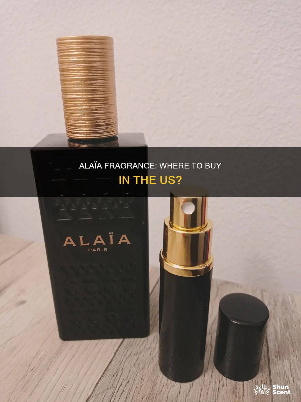 can you buy alaia fragrance in the united states