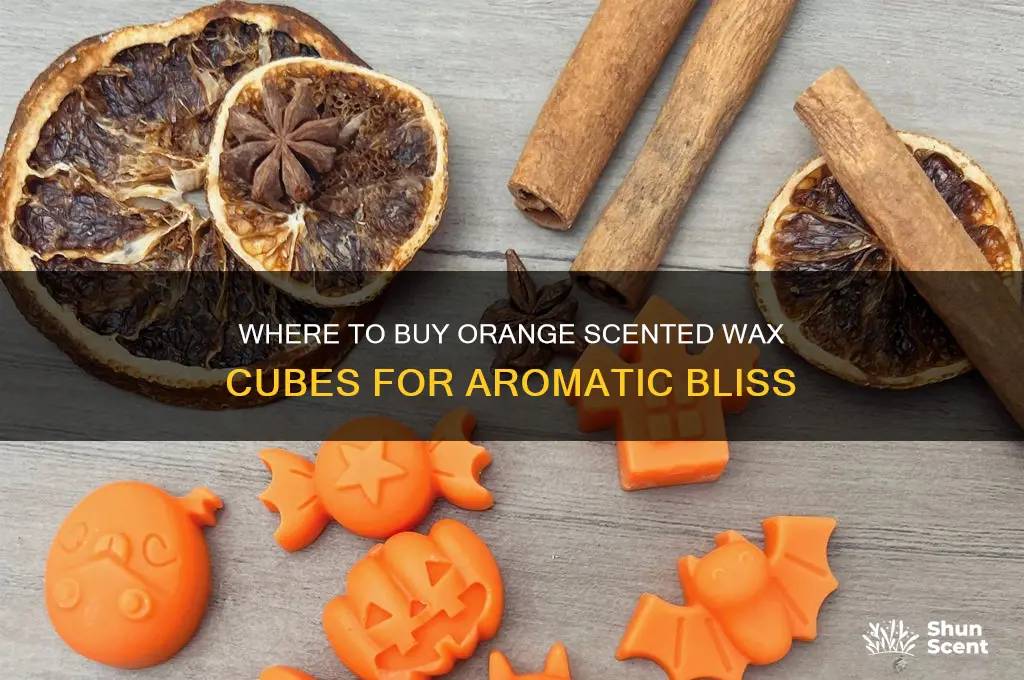 can you buy orange scented wax cubes