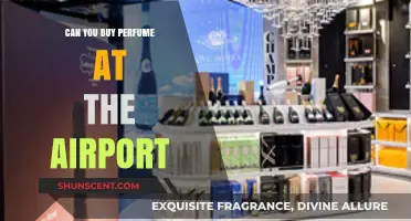 Where to Buy Perfume: Airport Shopping