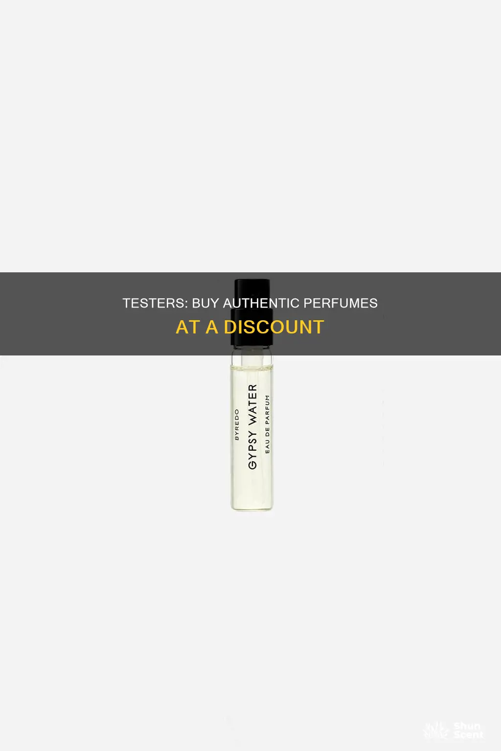 can you buy perfume testers