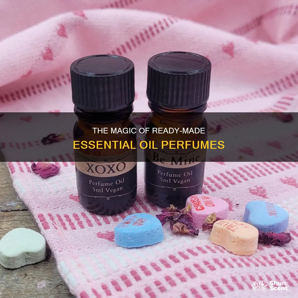 can you buy ready made essential oil perfume