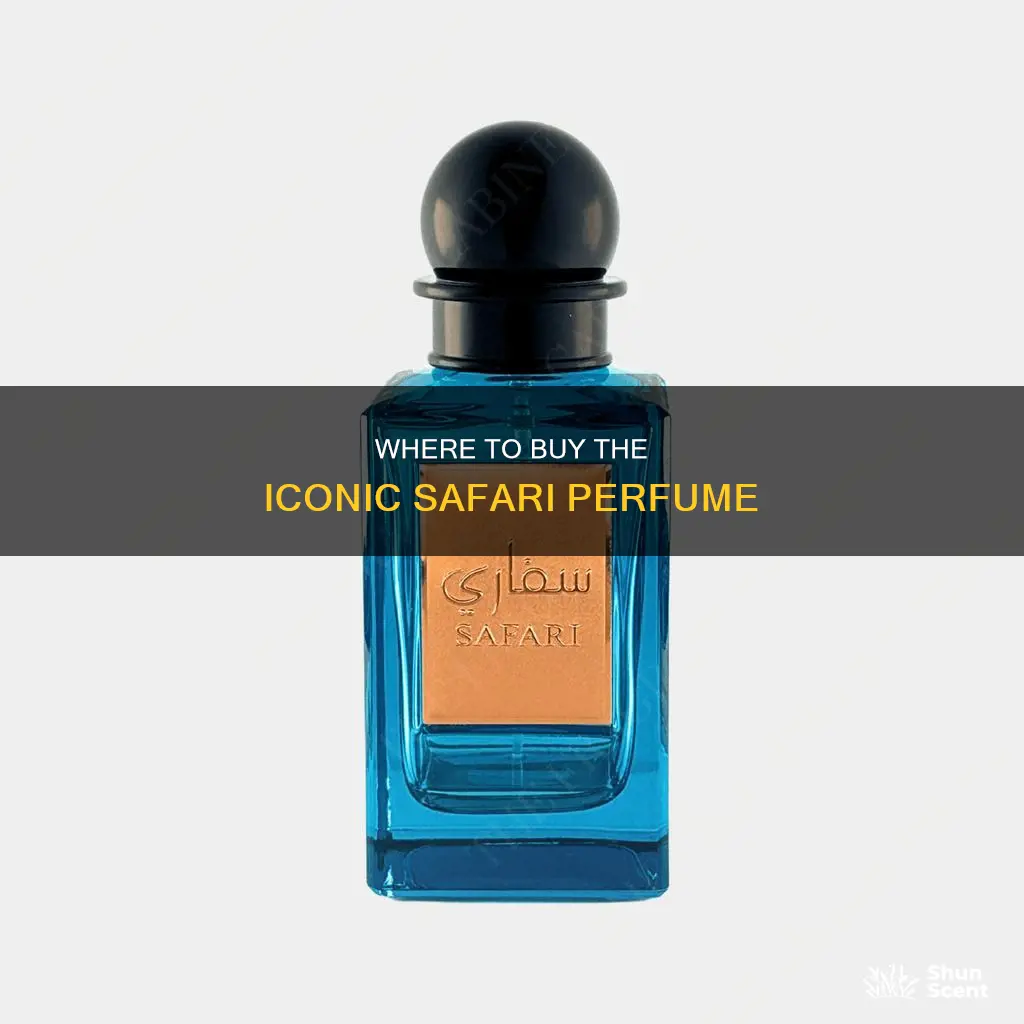 can you buy safari perfume
