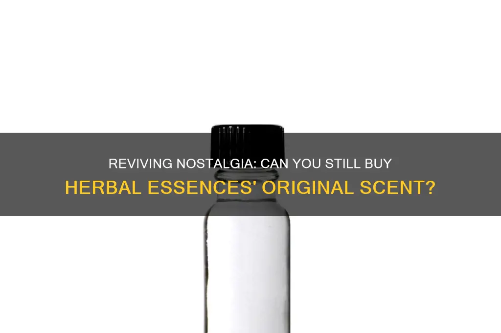 can you buy the original scent of herbal essence