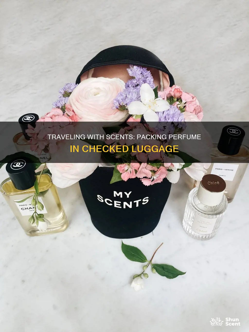 can you carry perfume bottle in checked luggage