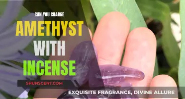 Charging Amethyst with Incense: A Guide to Crystal Energy Enhancement