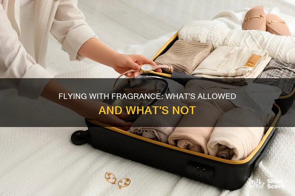 can you check in fragrance kn a plane