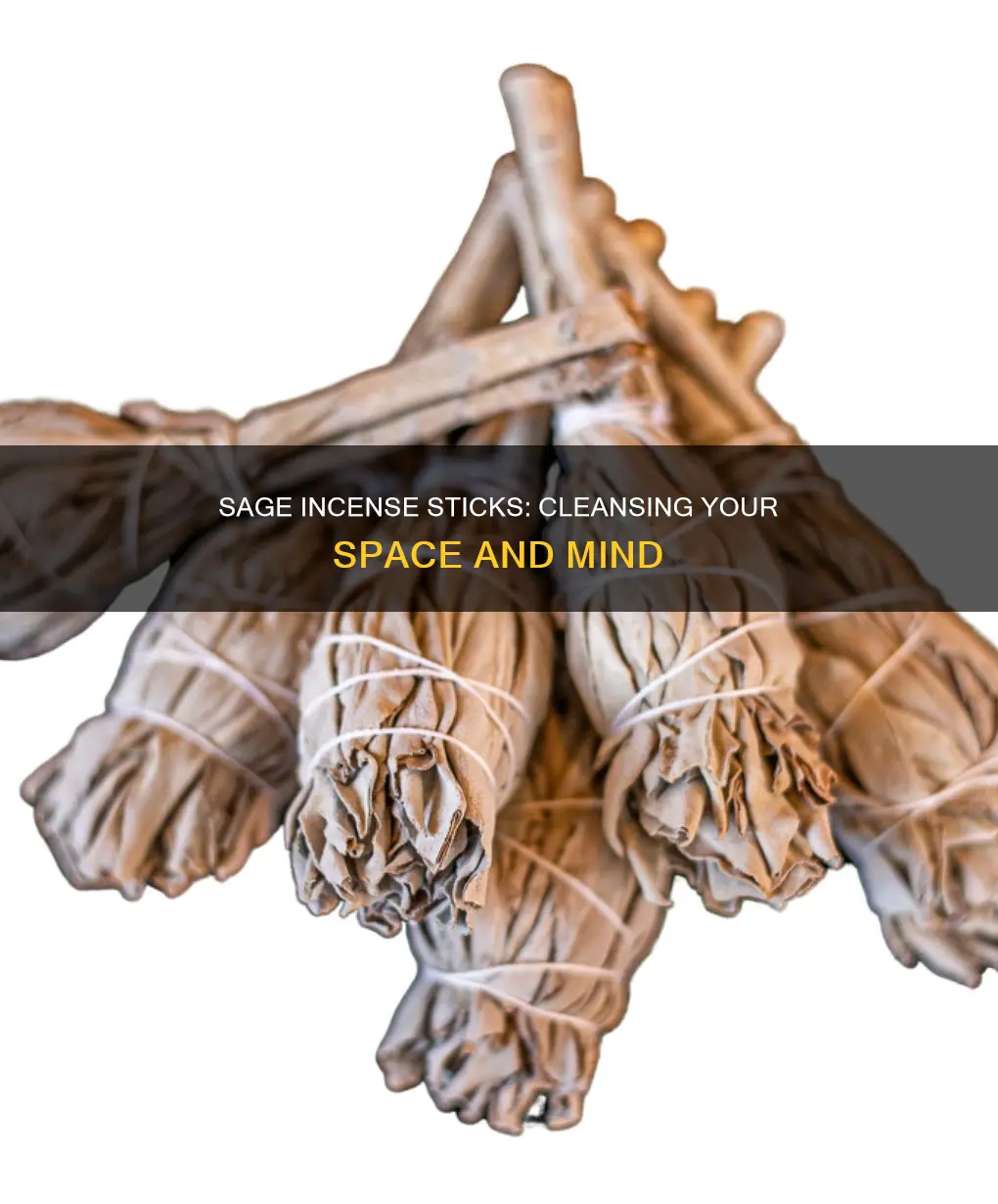 can you ckeanse with sage incense sticks