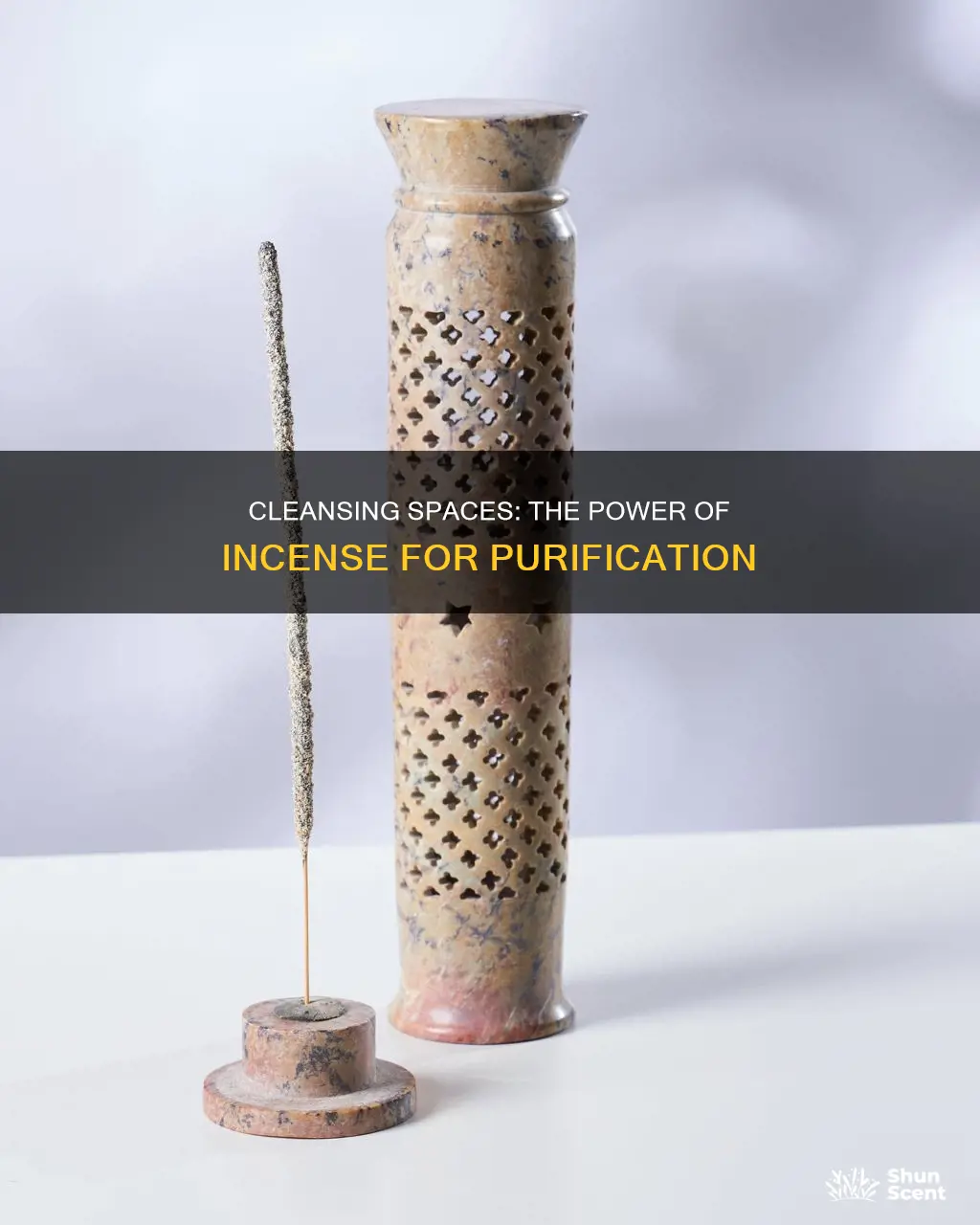 can you cleanse your space with incense