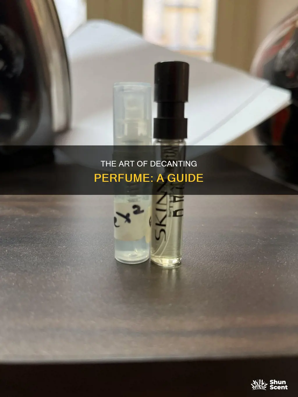 can you decant perfume