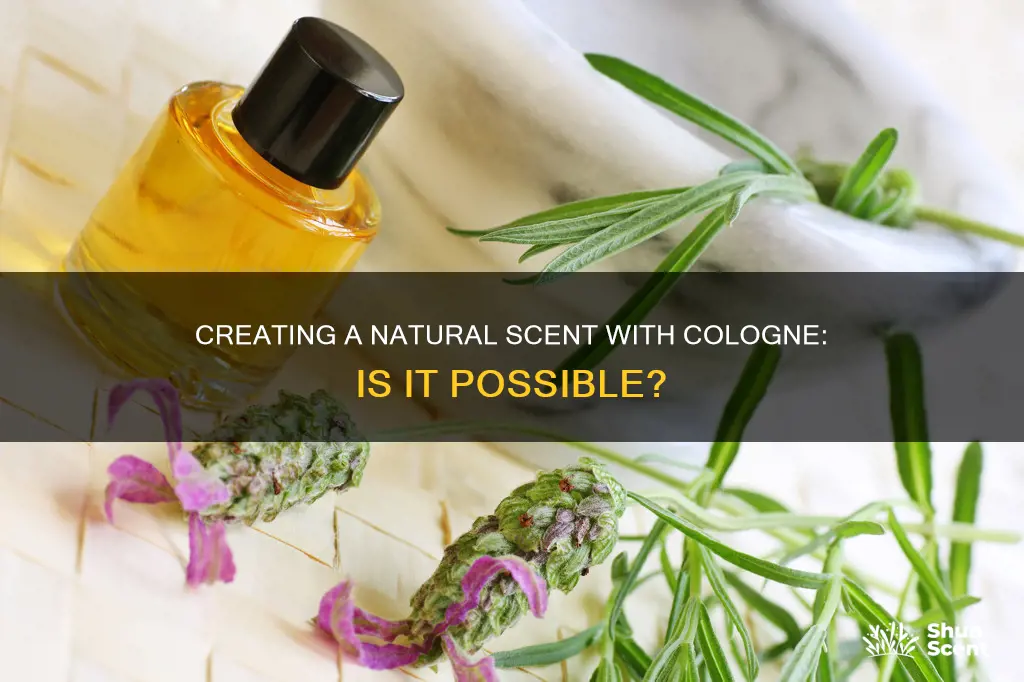 can you develop a natural scent with cologne