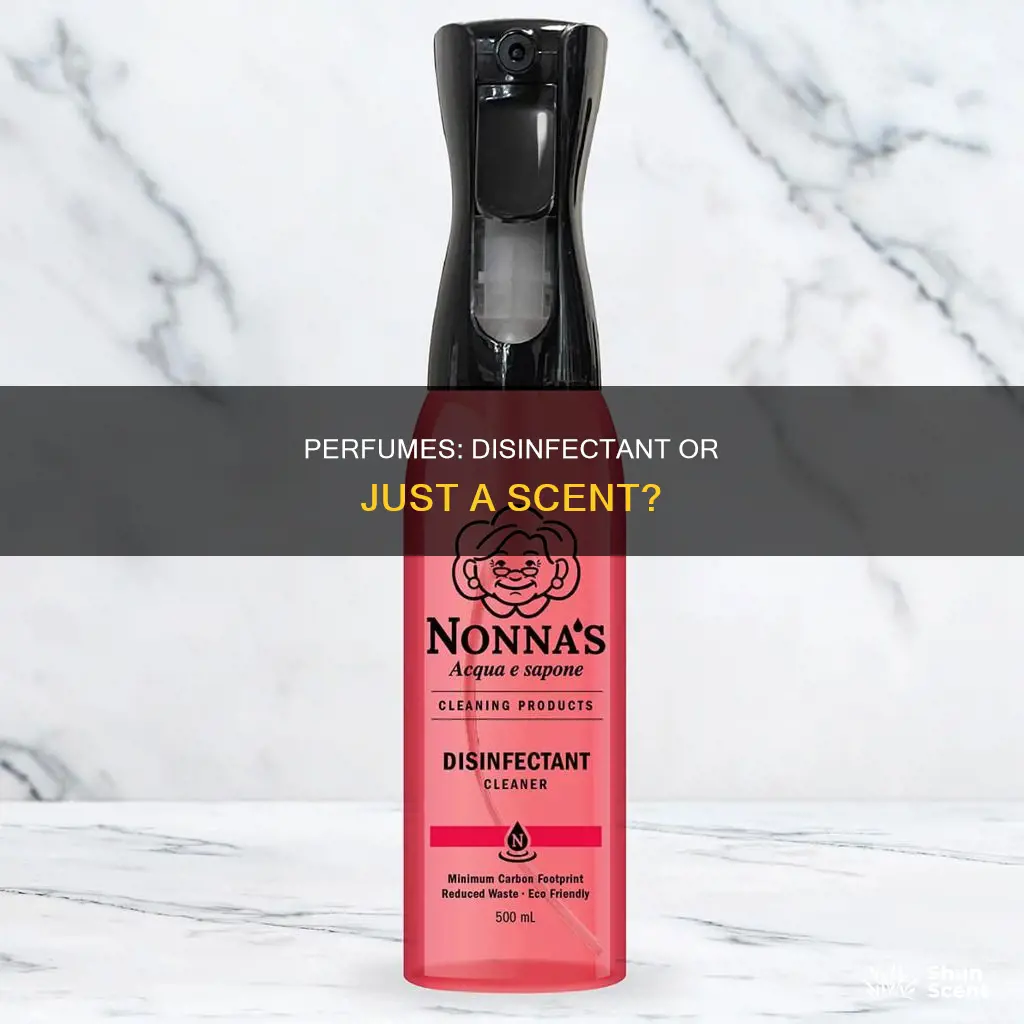 can you disinfect with perfume