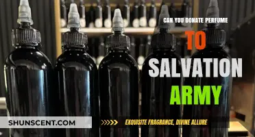 Donating Perfume to Salvation Army: What You Need to Know