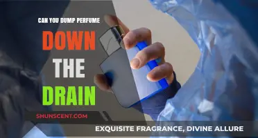 Pouring Perfume Down the Drain: Safe or Not?