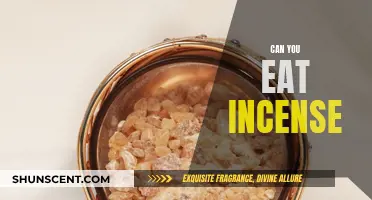 Incense Ingestion: Is It Safe to Consume?