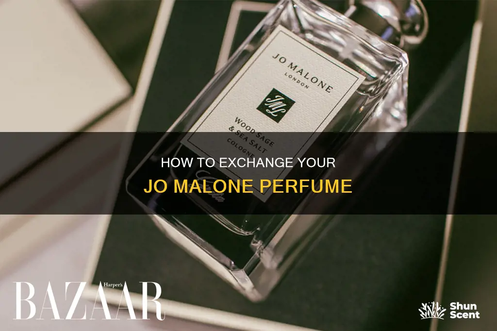 can you exchange jo malone perfume