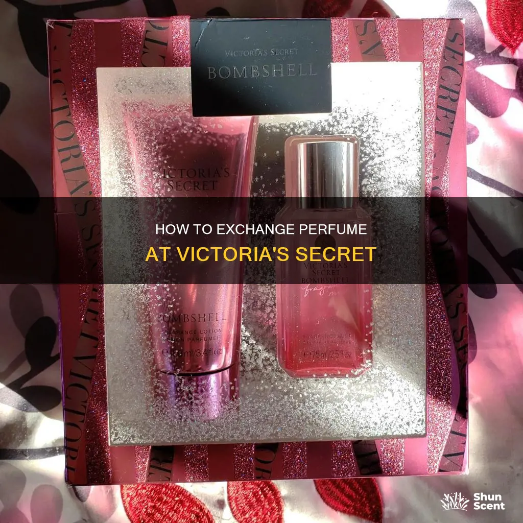 can you exchange perfume at victoria