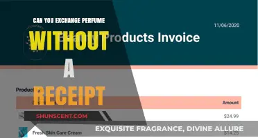 How to Exchange Perfume Without a Receipt?