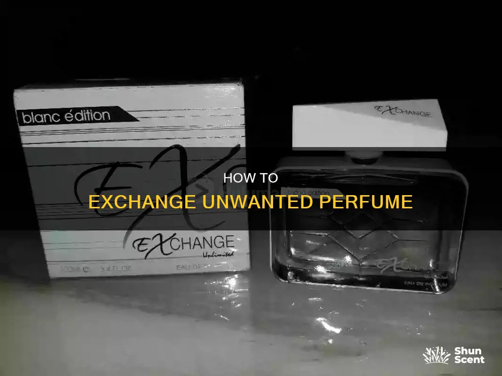 can you exchange perfume