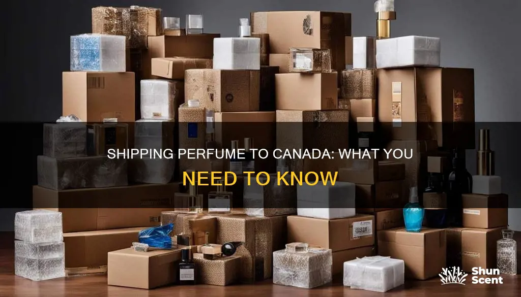can you fedex perfume internationally to canada