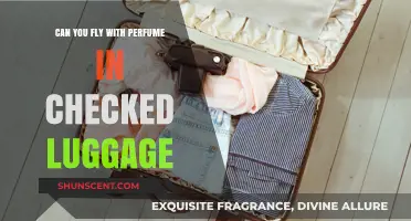 Flying with Perfume: Checked Luggage Rules
