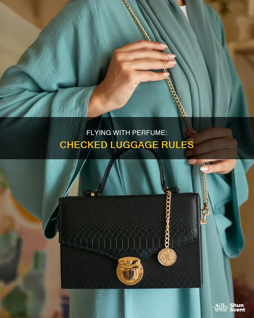 can you fly with perfume in checked luggage