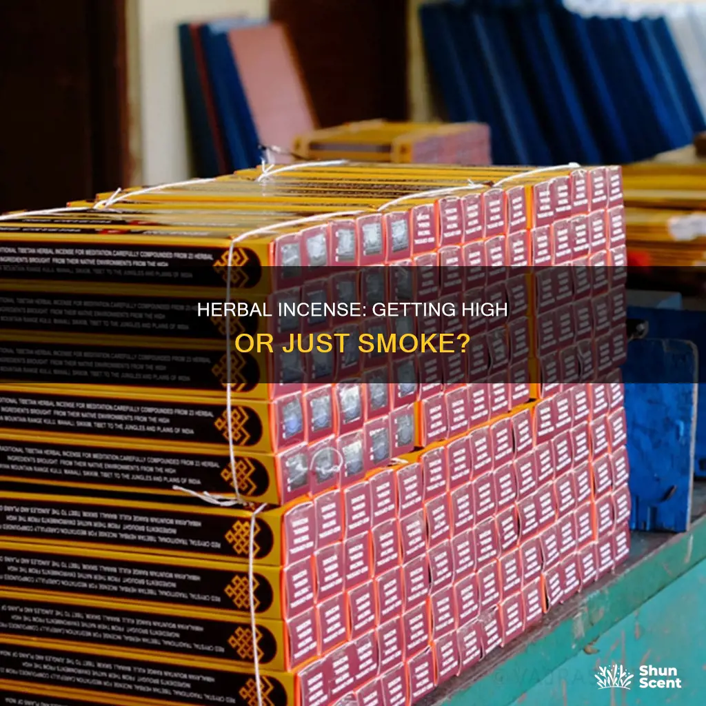 can you get high off herbal incense