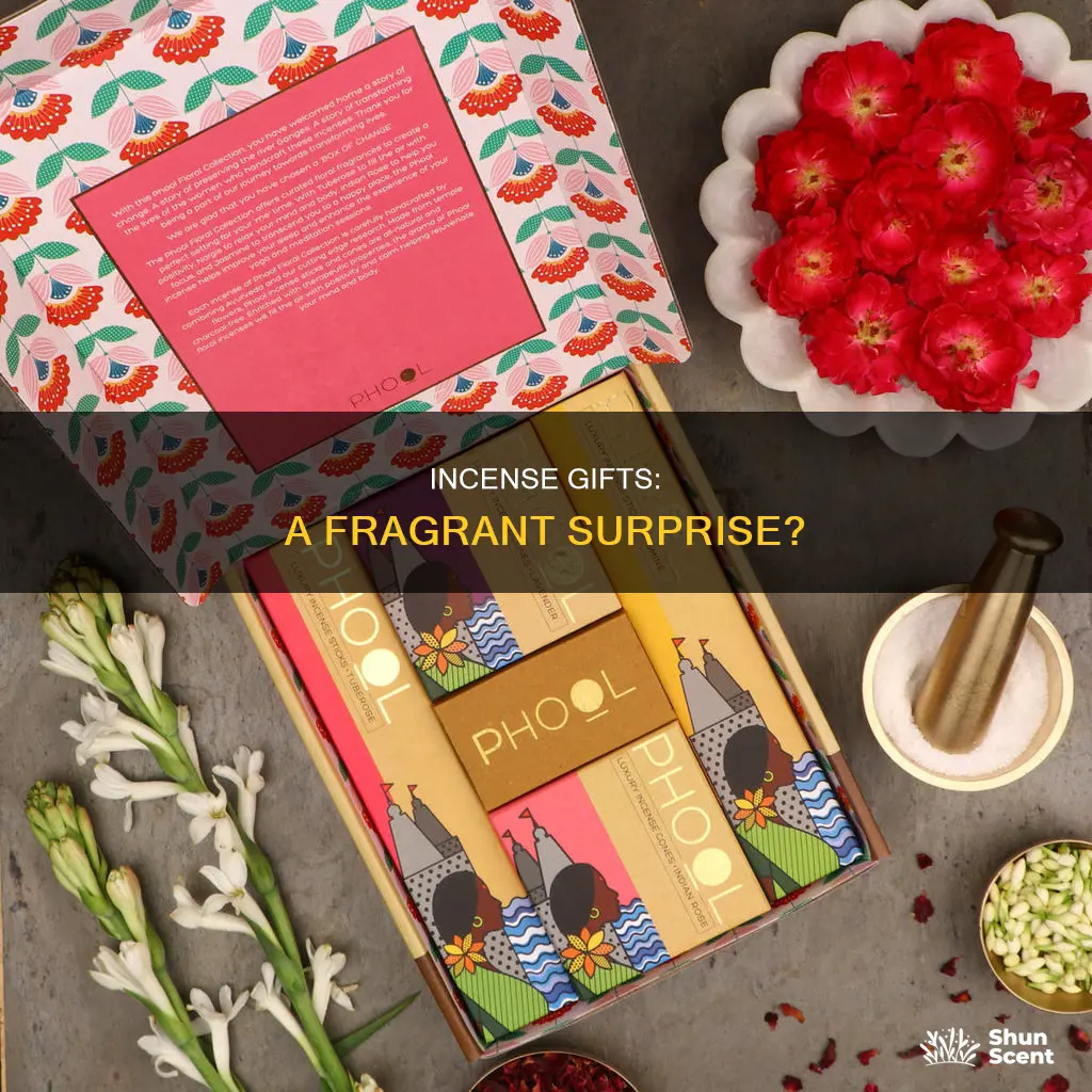 can you get incense from gifts